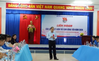 Liên hoan Câu lạc bộ Lý luận trẻ cụm Sông Tiền năm 2020