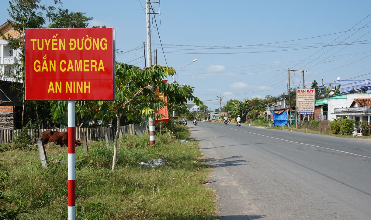 Gắn camera giám sát an ninh, trật tự trên Đường tỉnh 835