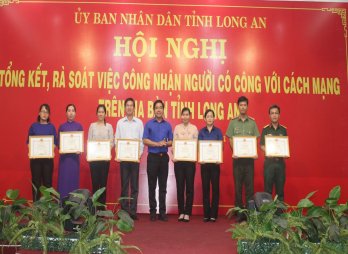 Long An: Công nhận 5.175 hồ sơ người có công cách mạng