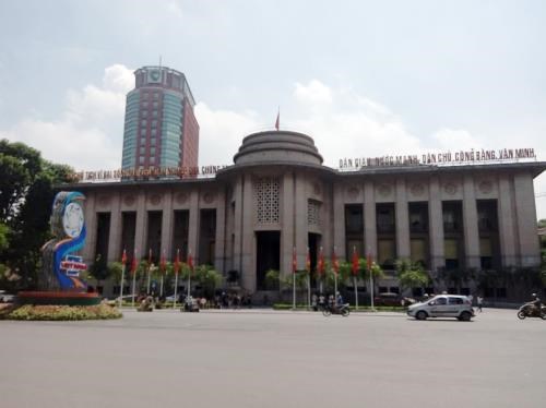 The headquarters of the State Bank of Vietnam (Photo: VNA)