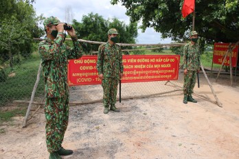 Bảo vệ vững chắc chủ quyền, an ninh biên giới