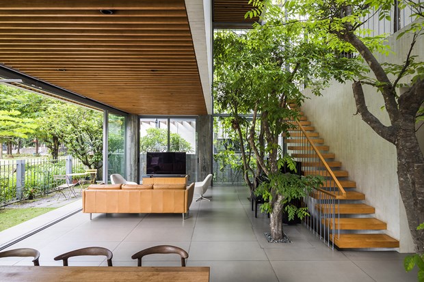 Inside the house. (Photo: VTN Architects)