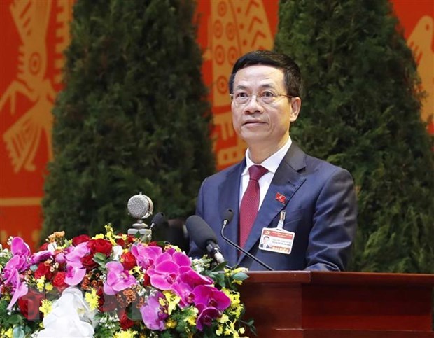 Minister of Information and Communications Nguyen Manh Hung (Photo: VNA) 