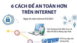 6 cách đơn giản để an toàn hơn trên Internet