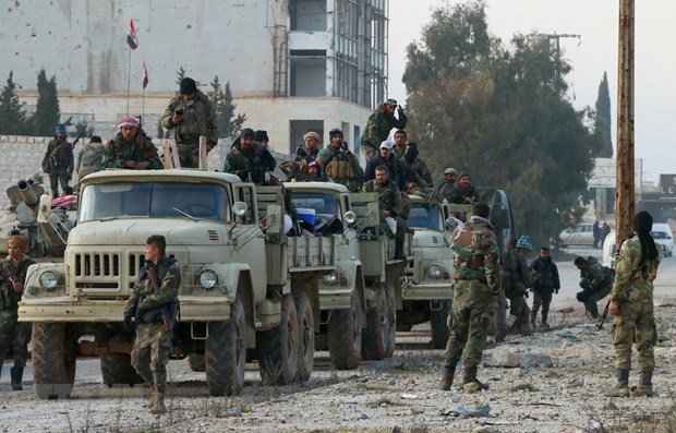 Military in Syria (Photo: AFP/VNA)