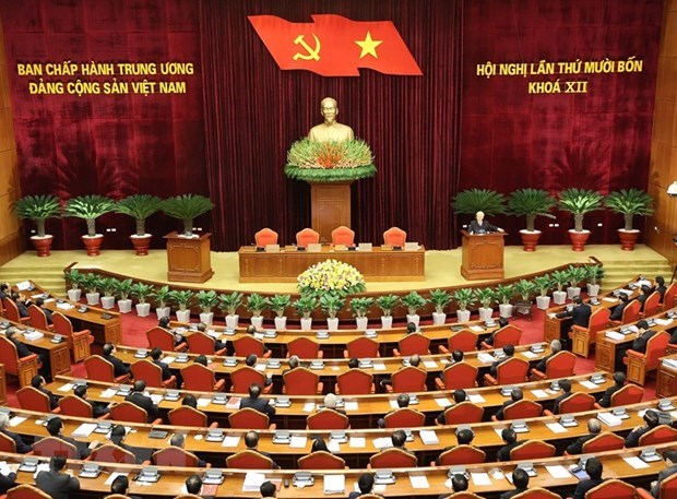 The 14th session of the 12th-tenure Party Central Committee in December (Photo: VNA)