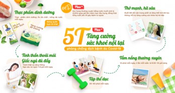 'Bí kíp' 5T+ giúp tăng cường sức khỏe, phòng chống dịch bệnh