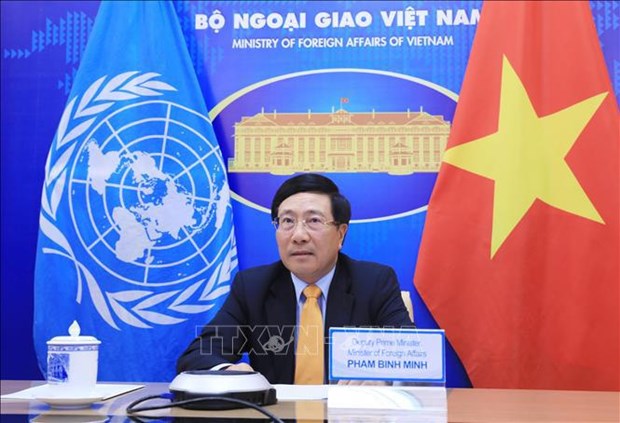 Deputy Prime Minister and Foreign Minister Pham Binh Minh (Photo: VNA)