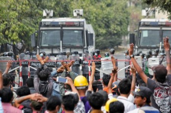 Biểu tình ở Myanmar có thương vong: Thế giới lên tiếng quan ngại