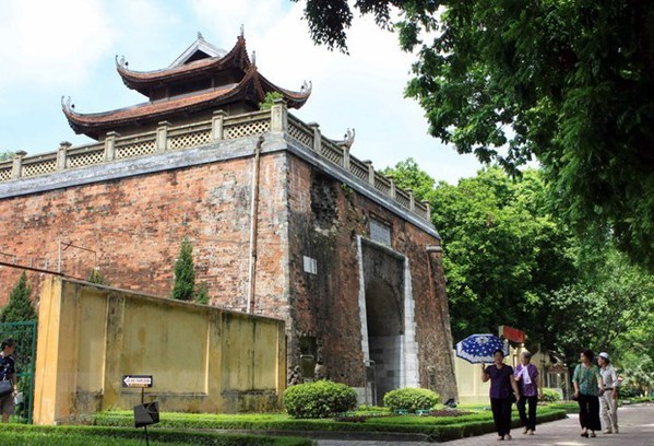 The Thang Long Imperial Citadel was built in the 11th century by the Ly Viet Dynasty, marking the independence of the Dai Viet. (Photo: VNA)