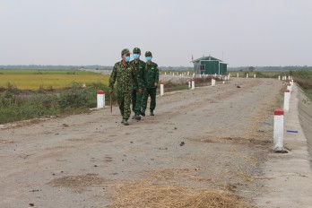 Đồn Biên phòng Thạnh Trị: Chung tay bảo vệ chủ quyền biên giới quốc gia