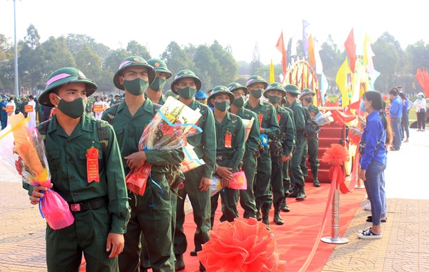 At a ceremony in Kon Tum (Photo: VNA)