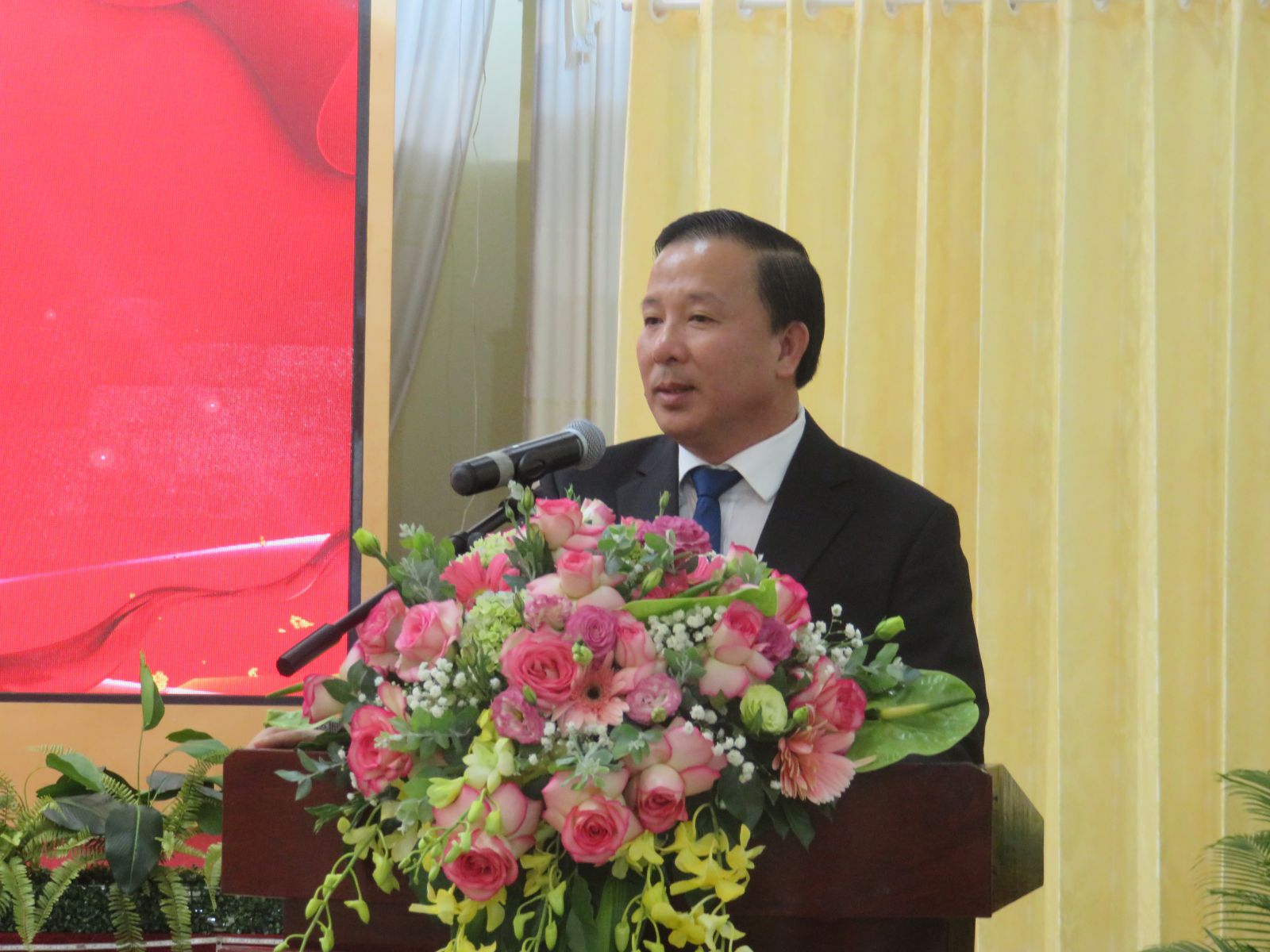 Deputy Secretary of the Provincial Party Committee, Chairman of the Provincial People's Committee - Nguyen Van Ut said that provincial planning plays a very important role, serving as a basis for provincial leaders to direct and develop economy-society 