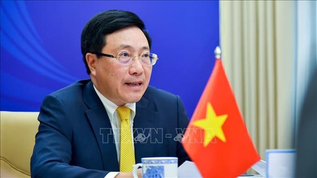 Deputy Prime Minister and Minister of Foreign Affairs Pham Binh Minh (Photo: VNA)