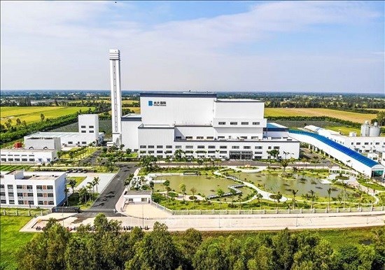 At the Can Tho waste-to-power plant in Thoi Lai district (Photo: moit.gov.vn)