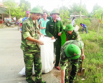 Xây dựng nền biên phòng toàn dân vững mạnh