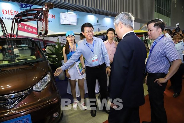 At the 16th Saigon International Autotech & Accessories Show (Photo: VNA)