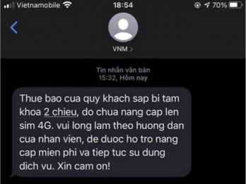 Cảnh giác khi nhận tin nhắn hay thư điện tử có chứa đường dẫn lạ