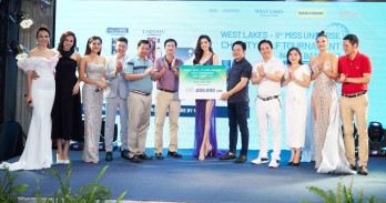 Giải Golf từ thiện Hoa Hậu Hoàn vũ Việt Nam: Hỗ trợ xây cầu tại Long An