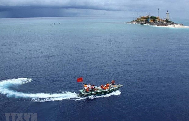 An Bang island of Truong Sa archipelago (Photo: VNA)