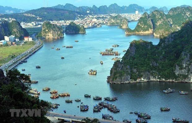 Ha Long Bay in Quang Ninh province (Photo: VNA)