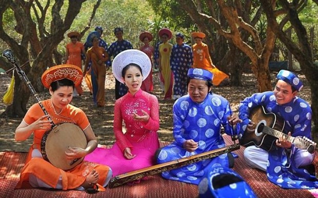 A performance of "Don ca tai tu" (Photo: http://baodongthap.vn)