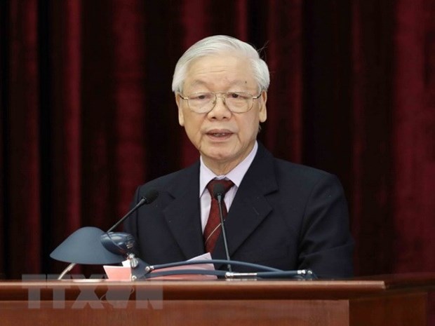 Nguyen Phu Trong, General Secretary of the Communist Party of Vietnam (CPV) Central Committee (Photo: VNA)