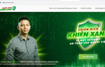 Chiến dịch Khiên Xanh: Tạo môi trường internet an toàn cho người Việt