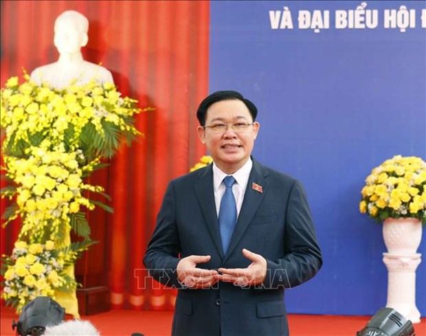 Vietnamese NA Chairman Vuong Dinh Hue (Photo: VNA)