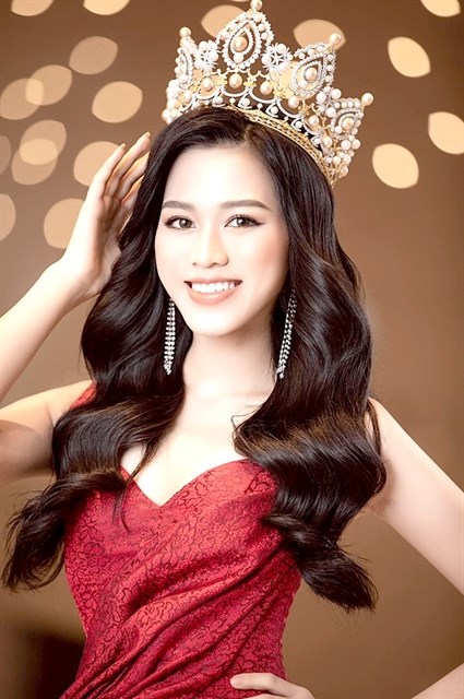 Miss Vietnam 2020 Do Thi Ha, a student at the Hanoi-based National Economics University, is working to prepare for her appearance at the Miss World 2021 in Puerto Rico in December.  (Photo courtesy of the organiser)