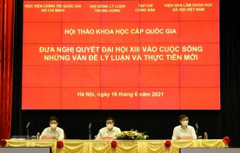 Hội thảo khoa học đưa Nghị quyết Đại hội XIII vào cuộc sống