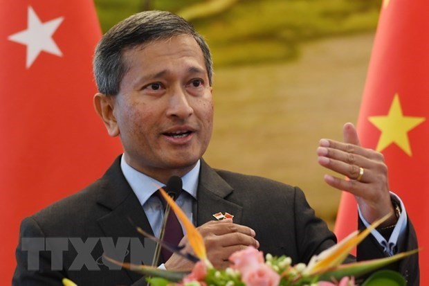 Singaporean Foreign Minister Vivian Balakrishnan (Photo: AFP/VNA)