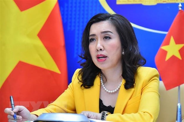 The Foreign Ministry’s spokeswoman Le Thi Thu Hang (Photo: VNA)