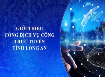 Cổng Dịch vụ công trực tuyến tỉnh Long An