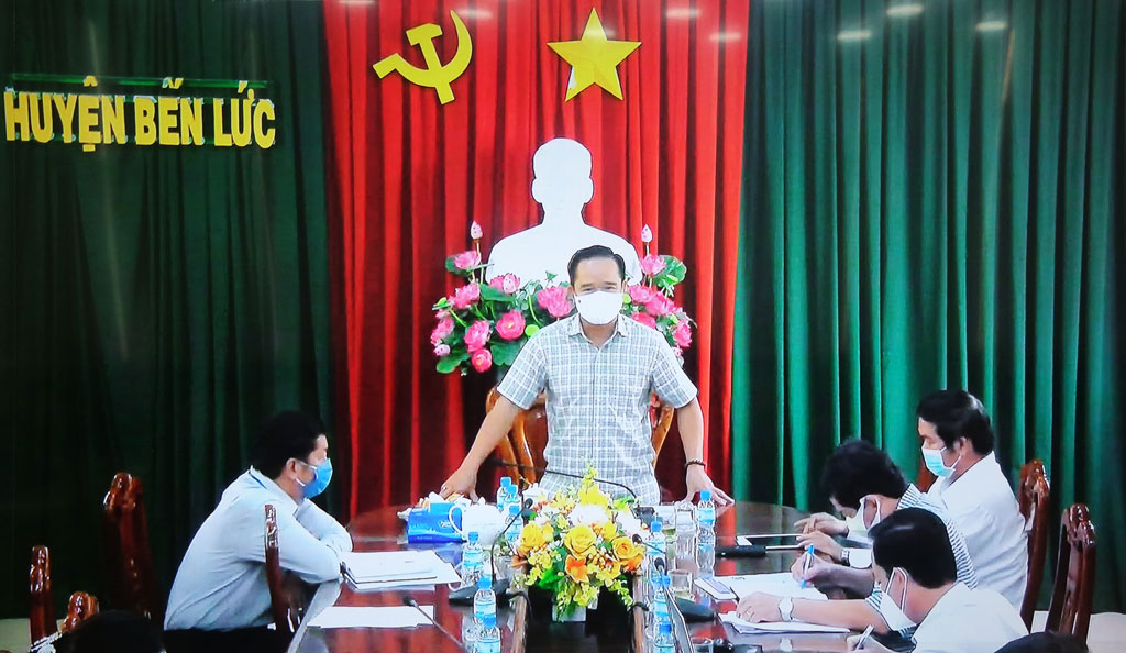 Secretary of the Provincial Party Committee - Nguyen Van Duoc requests to urgently implement the PM’s direction on implementing social distancing according to Directive 16/CT-TTg and Directive 15/CT-TTg