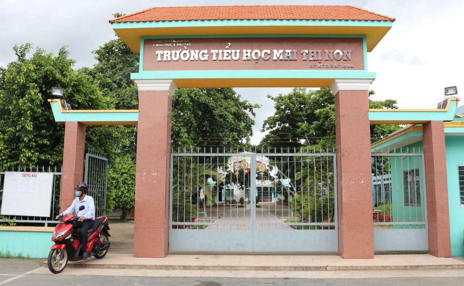 Trường Tiểu học Mai Thị Non được đầu tư xây dựng khang trang