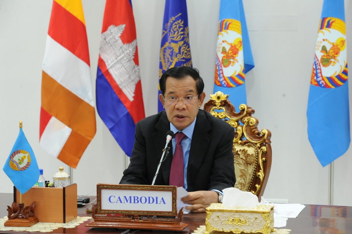 Thủ tướng Campuchia Hun Sen.