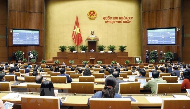 An overview of the 15th National Assembly's first session (Photo: VNA)