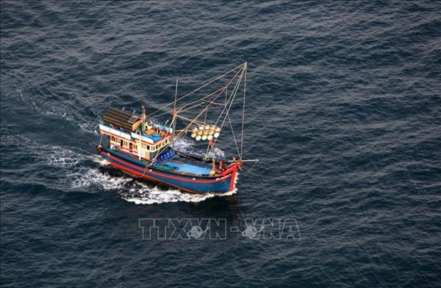 A fishing boat of Vietnam (Photo: VNA)