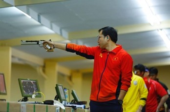 Vietnamese marksman fails to defend title in men’s 10m air pistol at Olympics