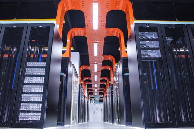 A data centre of FPT (Photo: fpt.vn)