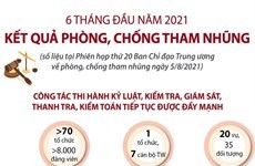 Kết quả phòng, chống tham nhũng 6 tháng đầu năm 2021