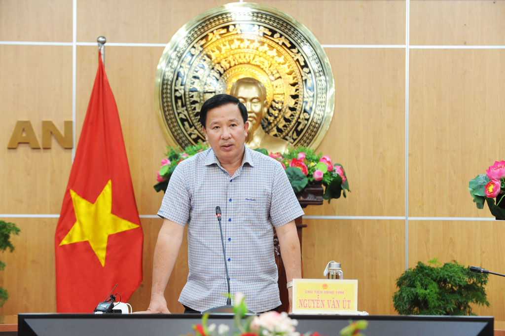 Chairman of the Provincial People's Committee - Nguyen Van Ut requested to strictly implement Directive 16/CT-TTg to prevent the situation of 