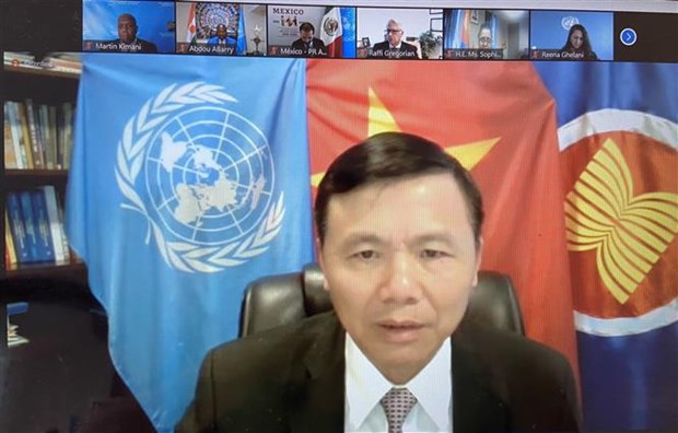 Ambassador Dang Dinh Quy, Vietnam's Permanent Representative to the UN (Photo: VNA)