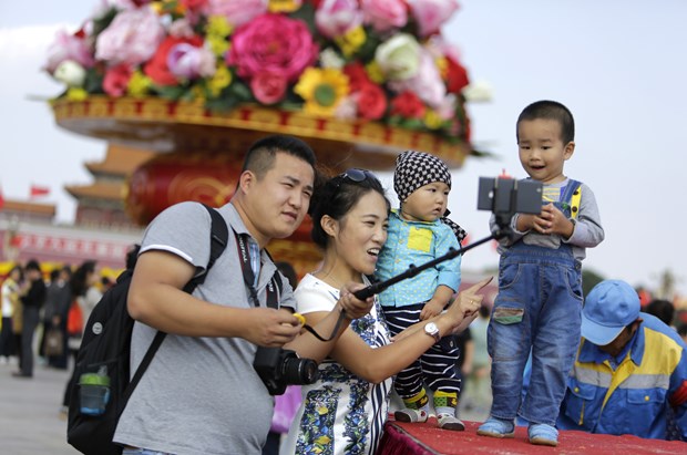 Một gia đình Trung Quốc. (Ảnh: Reuters)