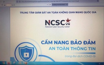 Hướng dẫn bảo đảm an toàn thông tin trong đại dịch COVID-19