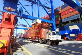 Container cargo via seaports sees double-digit growth