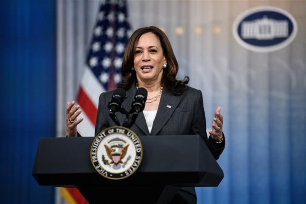 US Vice President Kamala Harris. (Photo: AFP/VNA)