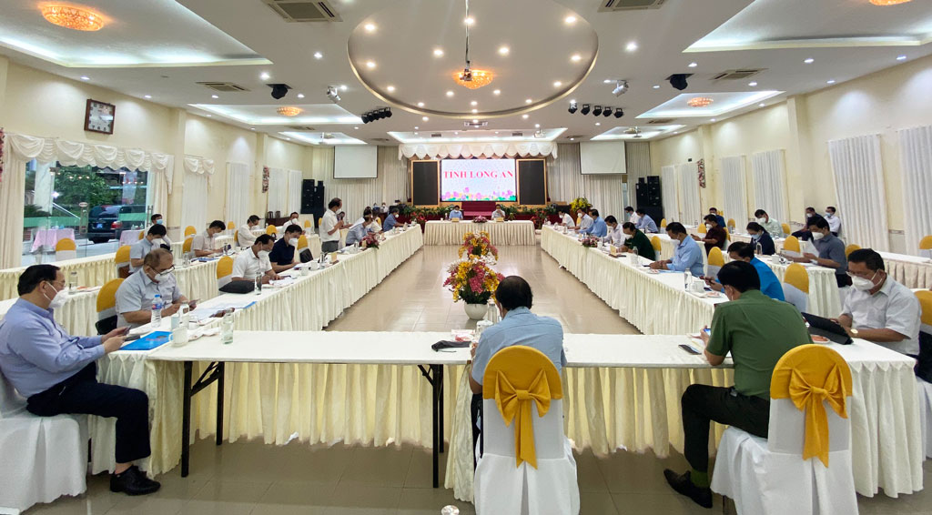 Deputy PM - Le Van Thanh works with Long An province on Covid-19 epidemic prevention and control, socio-economic development in the first 7 months of the year