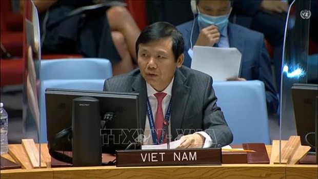 Ambassador Dang Dinh Quy, head of Vietnam’s Permanent Mission to the United Nations (Photo: VNA)